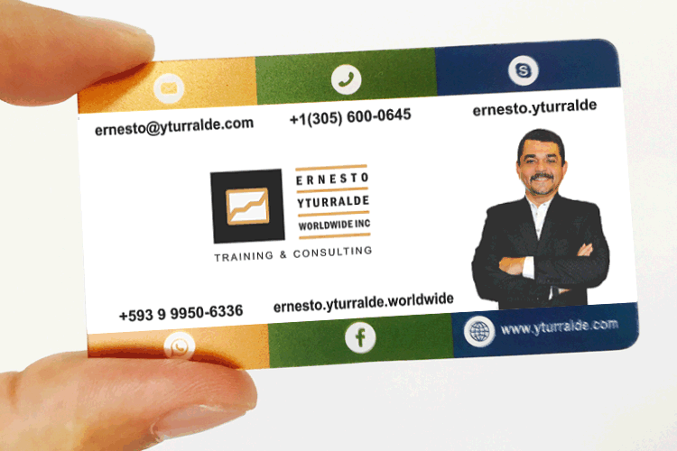 Ernesto Yturralde, CEO, Ernesto Yturralde Worldwide Inc.  | Business Card